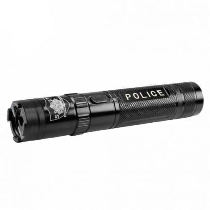 El. paralizator Police Force 9,200,000V Tactical Stun Flashligh - Grey - Image 2
