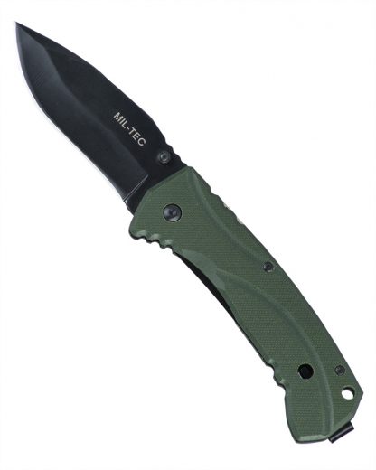Nož G10 440 S/STEEL OLIV