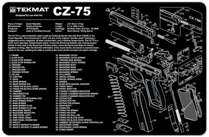 Podloga za čiščenje orožja CZ75