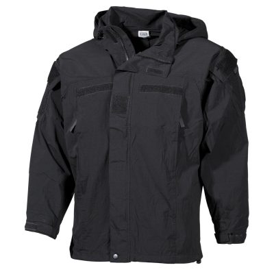 Jakna US Soft Shell Jacket, black, GEN III, Level 5, PCU