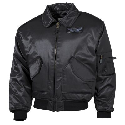 Jakna US CWU Flight Jacket, heavy, black