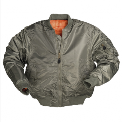 Jakna US Flight Jacket, MA1, Olivna - MA1 Basic