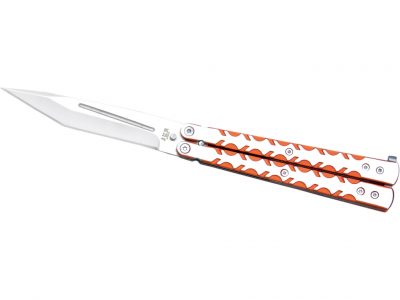 Nož JKR Butterfly Orange Strike - metuljček