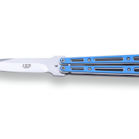 Nož JKR Butterfly Support Blue - metuljček
