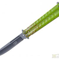 Nož JKR Butterfly Zombie zelen