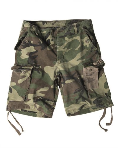 Hlače WOODLAND PREWASH PARATROOPER SHORTS