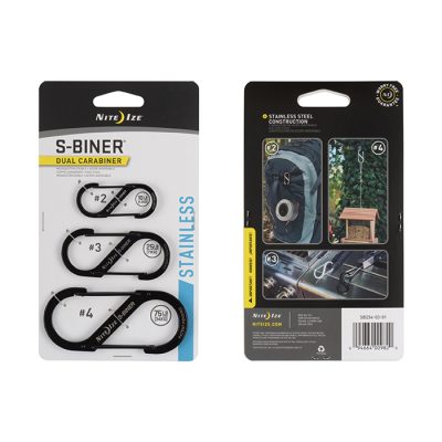 Karabin Nite Ize S-BINER® DUAL CARABINER STAINLESS STEEL