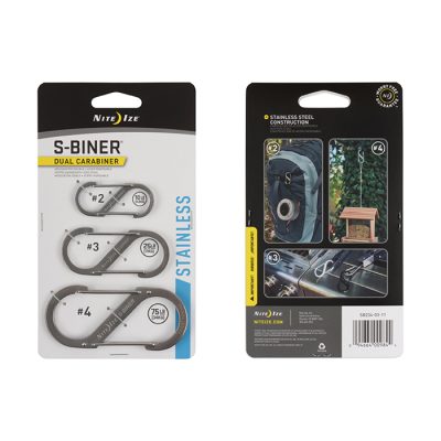 Karabin Nite Ize S-BINER® DUAL CARABINER STAINLESS STEEL - Image 3