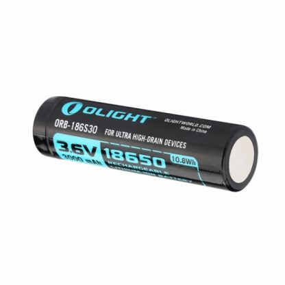 Olight 186S30 Battery 15A/3000mAh for Warrior X