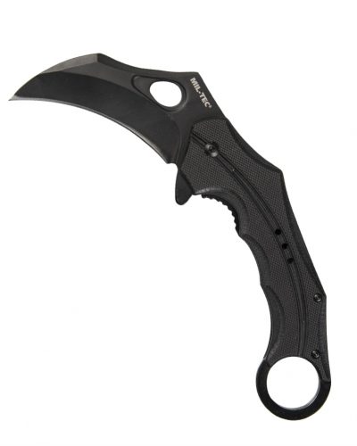 Nož karambit Miltec - BLACK G10 ONE-HAND KNIFE ′KARAMBIT′