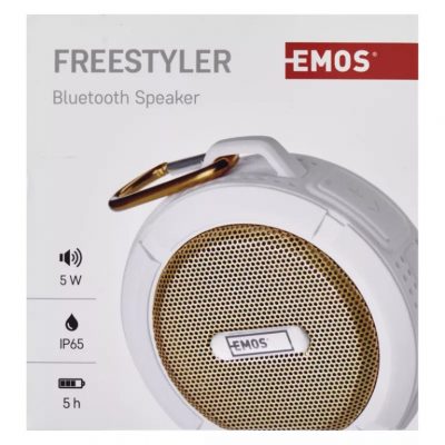 Bluetooth prenosni zvočnik FREESTYLER zlati - Image 6