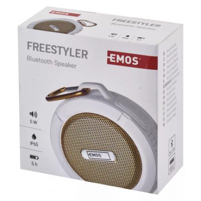 Bluetooth prenosni zvočnik FREESTYLER zlati - Image 2