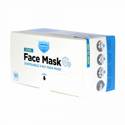 Zaščitna maska odrasla  50 kos - Image 2