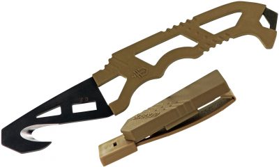 Gerber Crisis Hook Rescue Knife, Strap Cutter, Window Breaker,