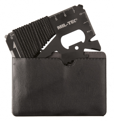 SURVIVAL TOOL CARD PARACORD WITH CASE - Mil-Tec - Image 2