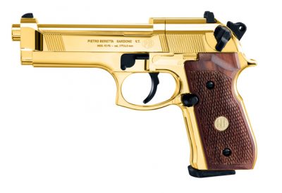 Zračna pištola BERETTA 92 FS 4,5 mm Umarex pozlačena 24 karatno zlato