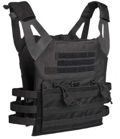 BLACK PLATE CARRIER VEST GEN.II