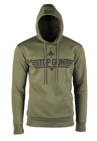 Hoodie TOP GUN Oliv