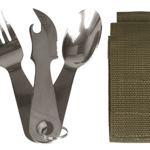 Jedilni pribor - EATING UTENSIL STAINLESS STEEL W.POUCH