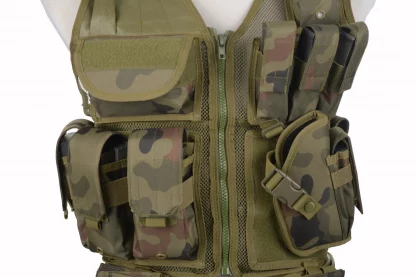 Taktični jopič KAM-39 woodland camo - Image 2