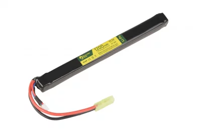 Baterija LiPo 11.1V 1200mAh 2S/20C Battery - Under AK Dust Cover