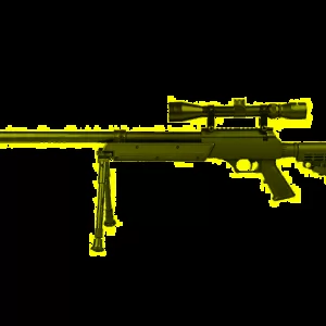Puška airsoft -MB13D sniper rifle replica with scope and bipod
