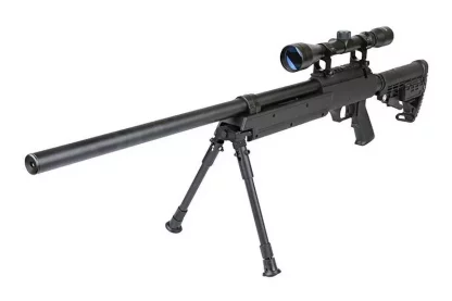 Puška airsoft -MB13D sniper rifle replica with scope and bipod - Image 8