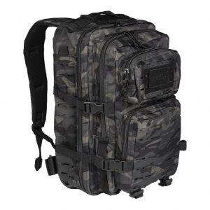 Nahrbtnik DARK CAMO LASER CUT ASSAULT BACKPACK LARGE
