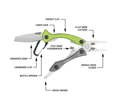 Gerber Crucial zelen – večnamensko orodje - Image 4