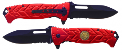 Nož NKM preklopni - 8521 - SECURITY RED