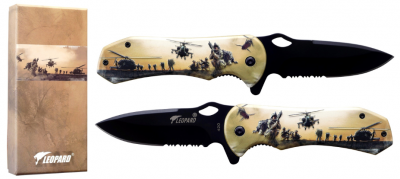 Nož NKM preklopni - 8550 LEOPARD - AIRMY
