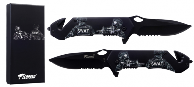 Nož NKM preklopni - 8552 LEOPARD - SWAT