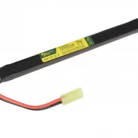 Baterija LiPo 7.4V 1200mAh 20/40C Battery - Under AK Dust Cover