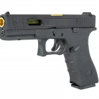 Airsfot pištola EC-1105 airsoft pistol Black and gold - green gas