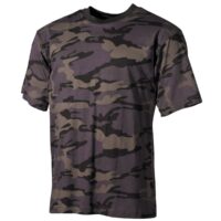 Majica  US T-Shirt, short-sleeved, combat-camo, 170 g/m²