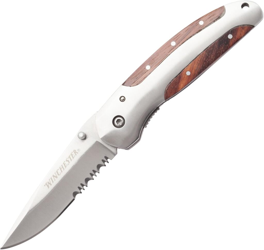 Nož Winchester 3″ Serrated Folder (Blister) 22-41335 – www.swat.si